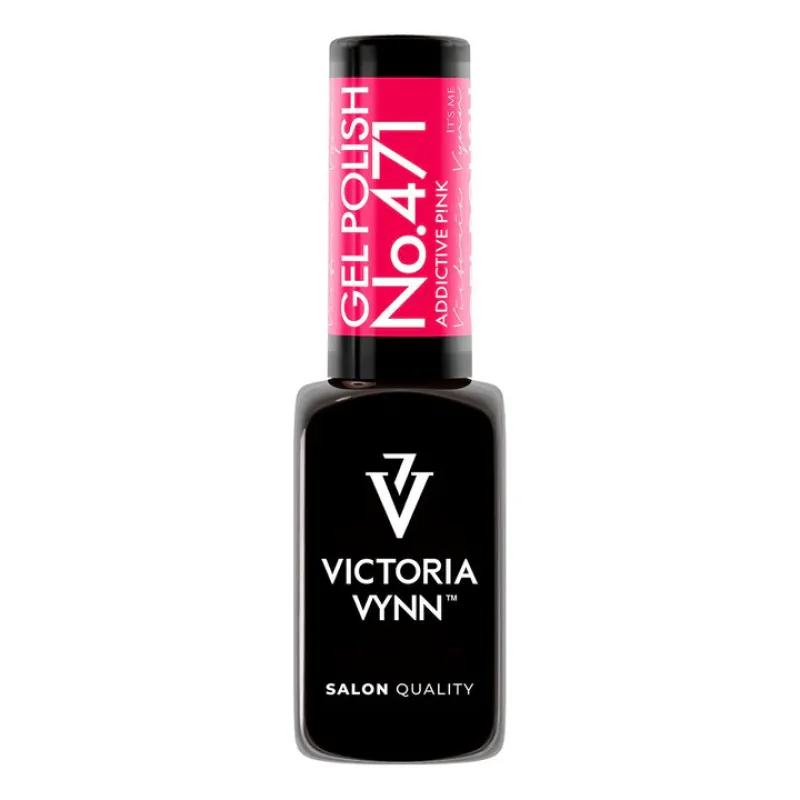 salon gel polish No.471 Addictive P!nk (HEMA FREE, TPO FREE, DI-HEMA FREE)